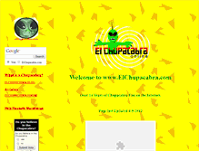 Tablet Screenshot of elchupacabra.com